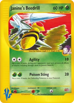 Janine's Beedrill 「TROPICAL_MEGA_BATTLE No. 002」「EN」